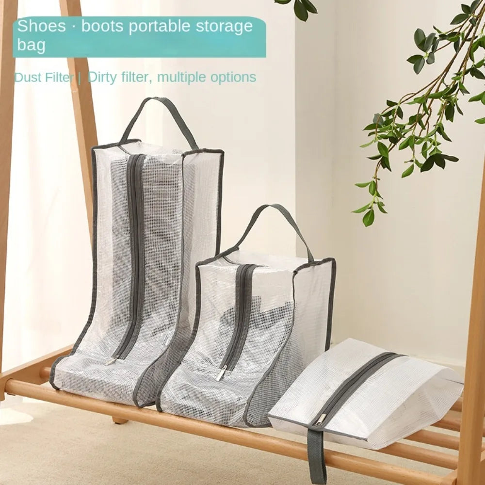 Waterproof Foldable Boot & Shoe Storage Bag – Dustproof Organizer