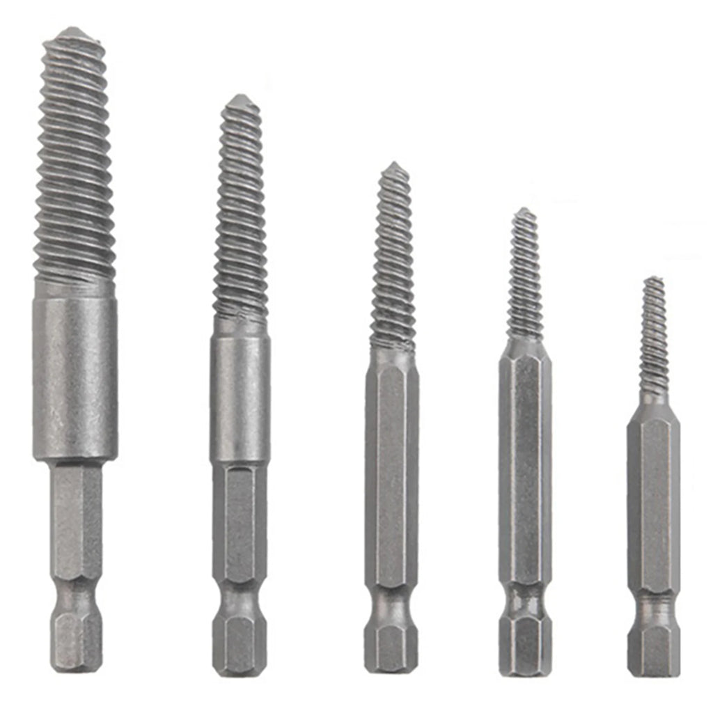 Hex Shank Screw Extractor Set – Broken Bolt & Damaged Screw Remover