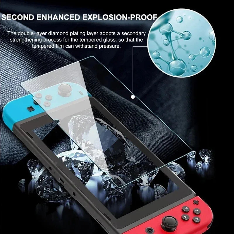 1/5PCS Protective Tempered Glass For Nintend Switch Lite Screen Protector Film For Nintendos Switch NS OLED Glass Accessories Oasis Select