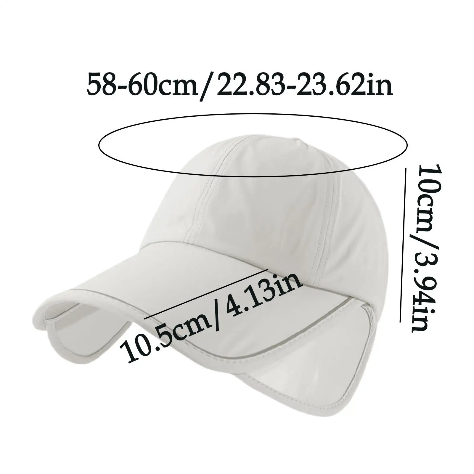 Sun Visor Hat Breathable Adjustable Wide Brim Bucket Caps Outdoor Beach Fisherman Hat Sunscreen Protection Cap UV Protection Oasis Select