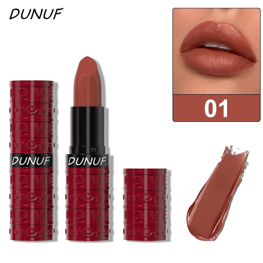 Moisturizing Lip Gloss Non-sticky Lipstick Reduce Lip Lines Brown Red Nude Lipstick Perfect Choice For Winter Oasis Select 01