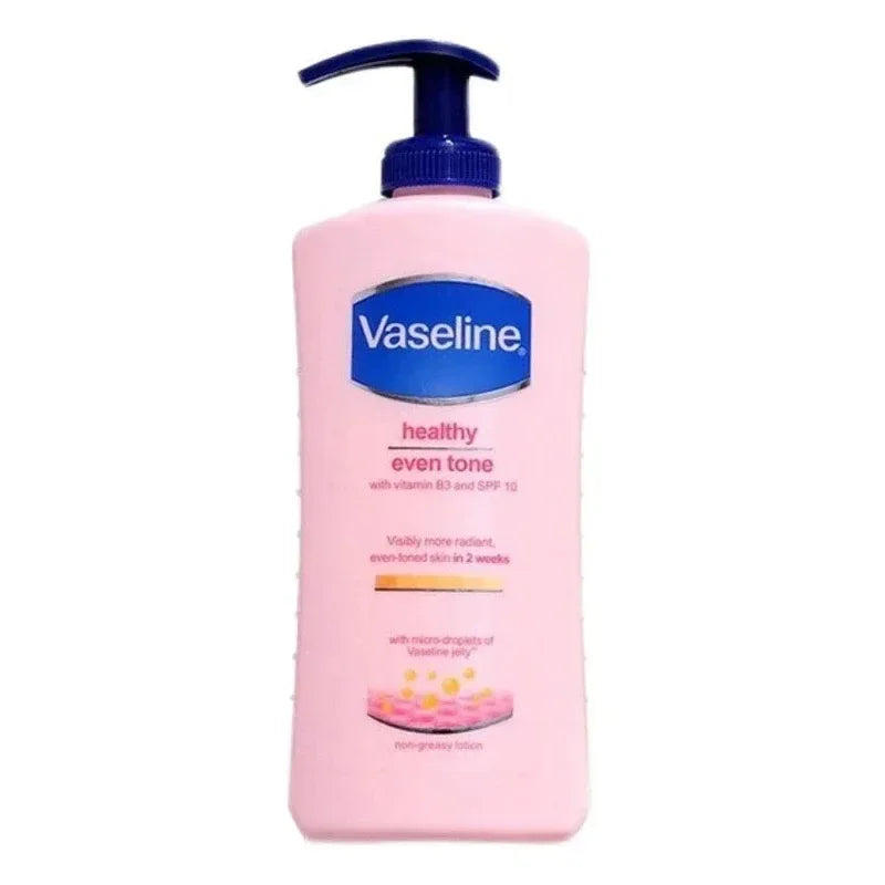 Vaseline Body Lotion for Men and Women 400ML Moisturizing Fragrance Brightening Skin Exfoliating White Vitamin B3 Body Cream Oasis Select Pink 400ml