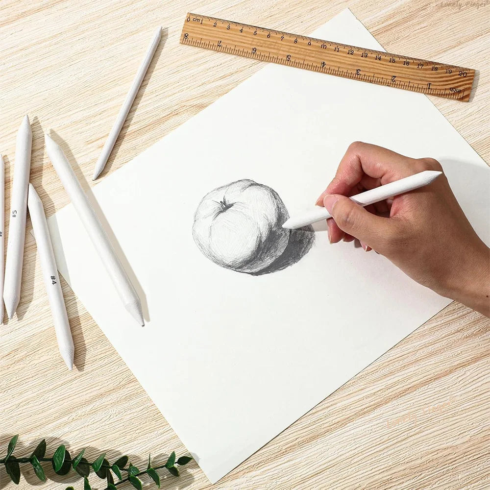 Paper Art Blending Stumps for Drawing Shading, Drawing Supplies Pencil Sketch Paint Tools, for Student Artist Sketch Painting Oasis Select