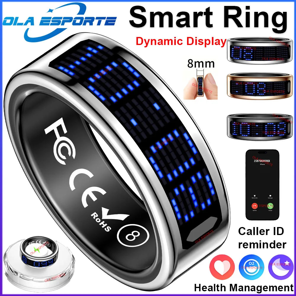 Ola Esporte Smart Ring – Heart Rate, SpO2 & Sleep Tracker