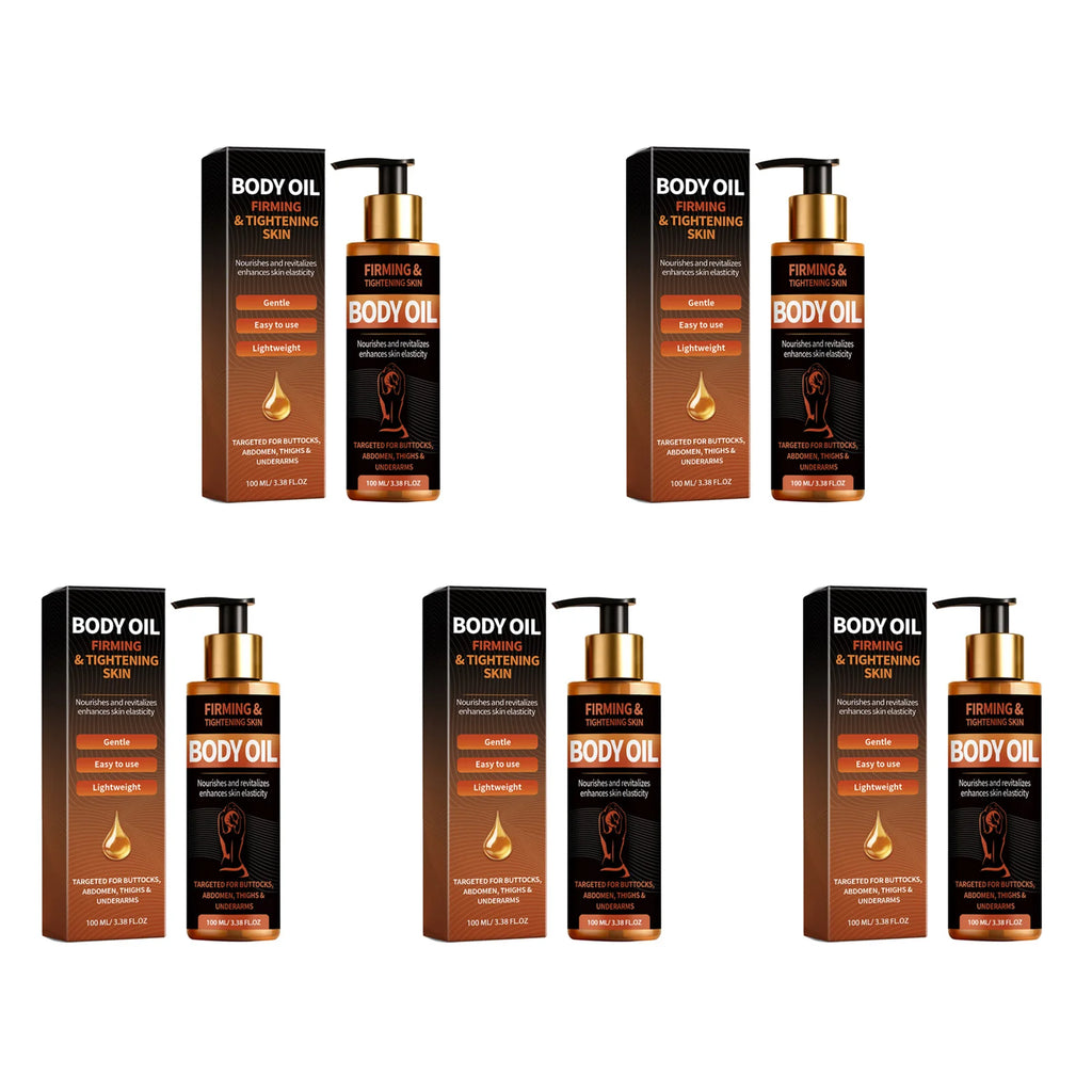 OceAura Firming Body Oil – Tighten, Lift & Nourish Skin 100ml Firming Body Oil Oasis Select 5 x 100ml Boxed