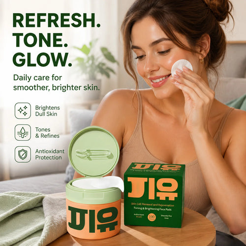 100pcs Centella Face Pads For Toning Brightening Antioxidant Smooths Fine Lines Hydrating Soothing Care Serum Cotton Oasis Select