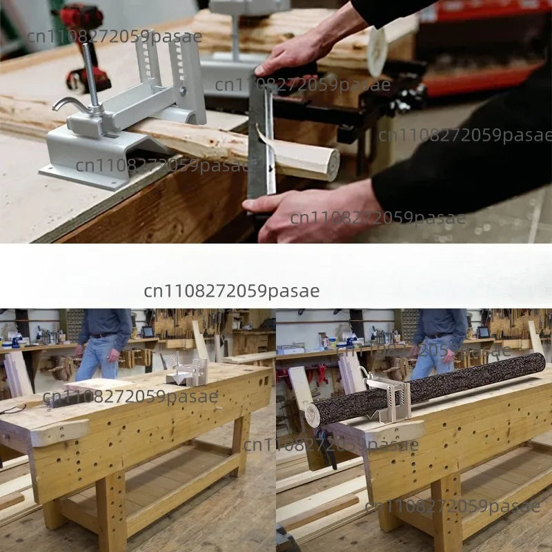 Woodworking Quick Clamp Log Fixing Holder Woodworking Tools Lumber Timber Woodworking Clamp Fixing Tool for Woodwork Oasis Select