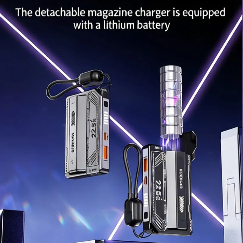 New Portable Fast Charging Removable Lithium Battery 22.5W Super Power Bank 5000 Comes with Cable Mobile Power Bank Oasis Select