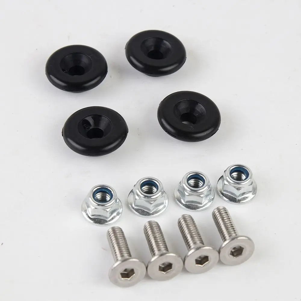 4PCS Motorcycle Tailbox Buckle Rear Luggage Quick Release Spacers