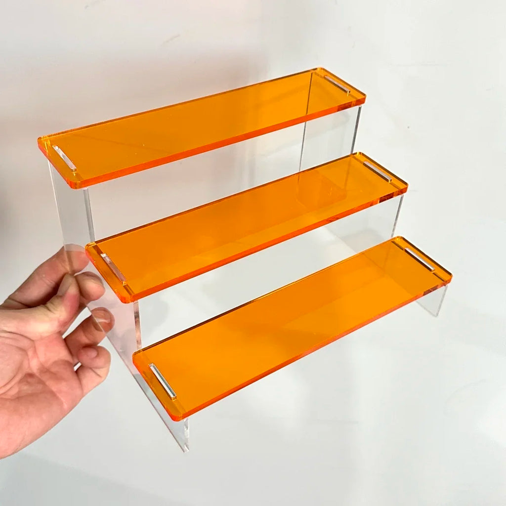 Acrylic Colorful Display Shelf for Figures, Perfume & Toys