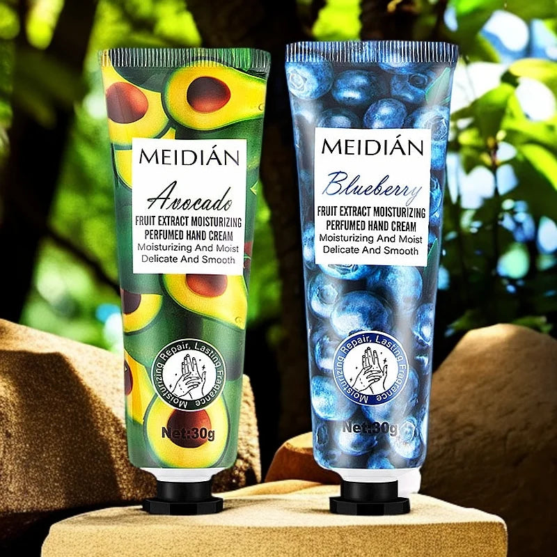 5-Piece Fruit Scented Hand Cream Set – Moisturizing Hand Care Hand Cream Set Oasis Select