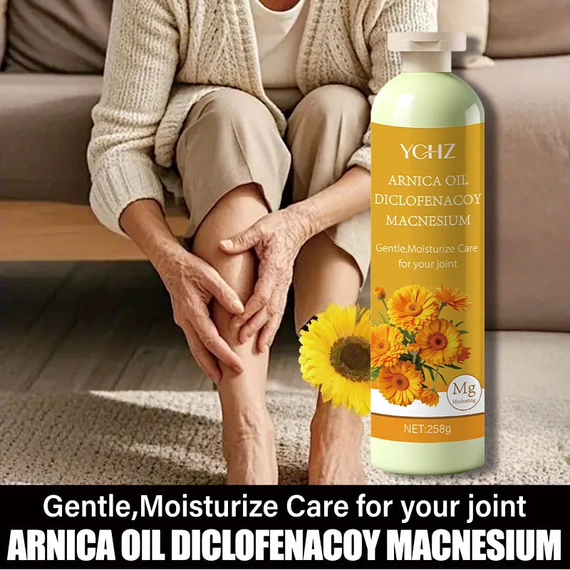 Calendula Magnesium Massage Cream – Cooling Body Moisturizer