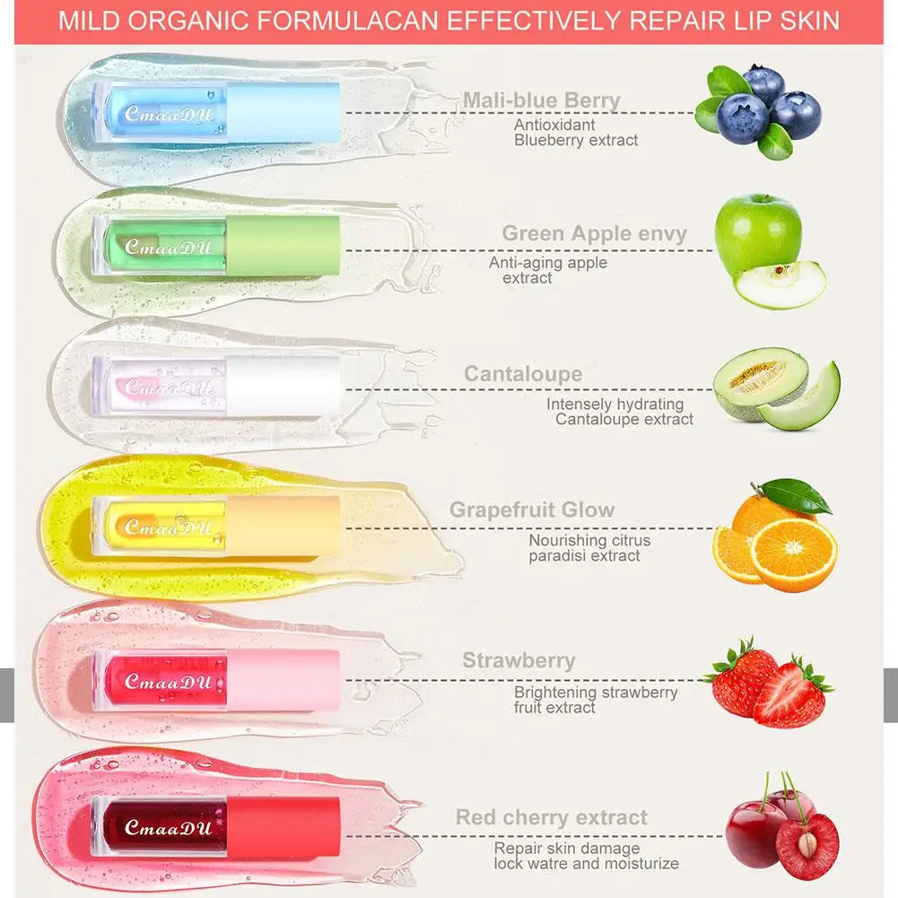Fruit Lip Oil – Plumping Tinted Gloss for Hydrated Lips Tinted Lip Oil Gloss Oasis Select