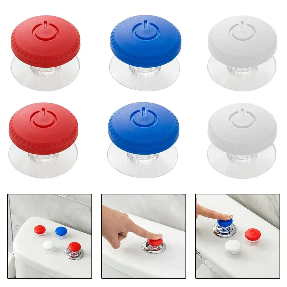 Transform Your Bathing Space With These Practical 6 PCS Rounded Toilet Flush Buttons For Daily Convenience Needs Oasis Select