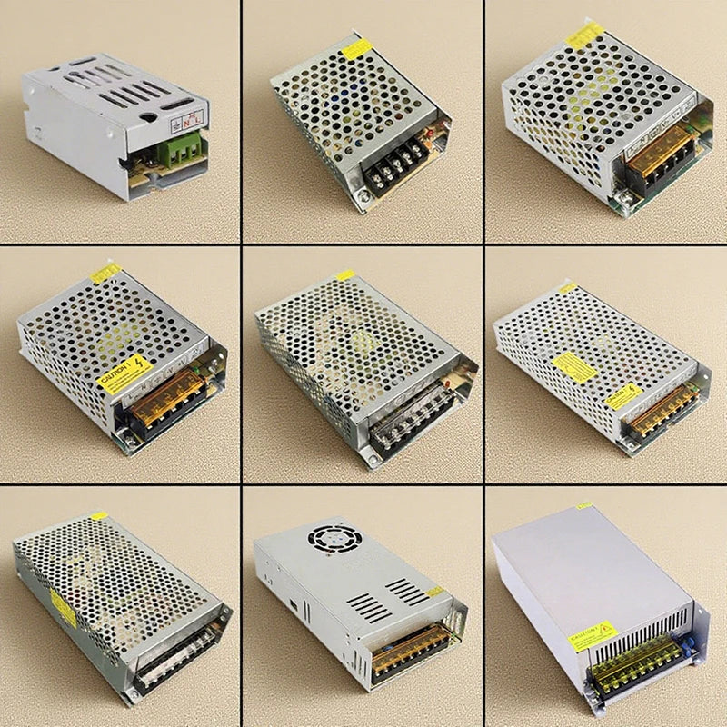 AC 220V TO DC 12V 24V 5V Power Supply 500W 600W 800W Power Supply AC 220 V TO DC 5 12 24 V Lighting Transformers For LED Strips Oasis Select 12V-25A-300W
