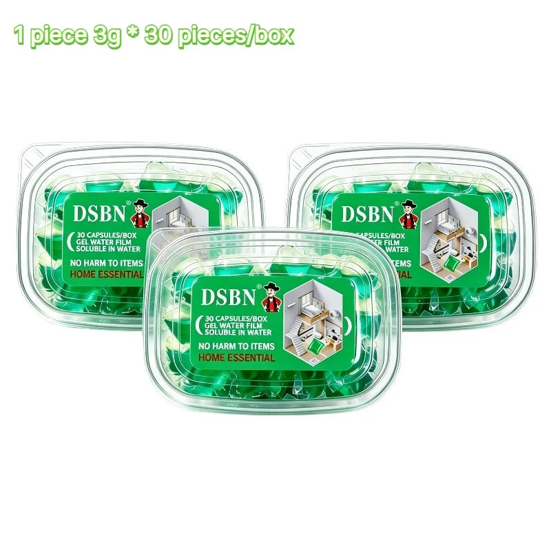 Odor Removal Sewer Cleaner Scented Gel Airs Freshener For Sinks Drains Gel Water Film Soluble In Water For Kitchen For Bathroom Oasis Select 90pcs