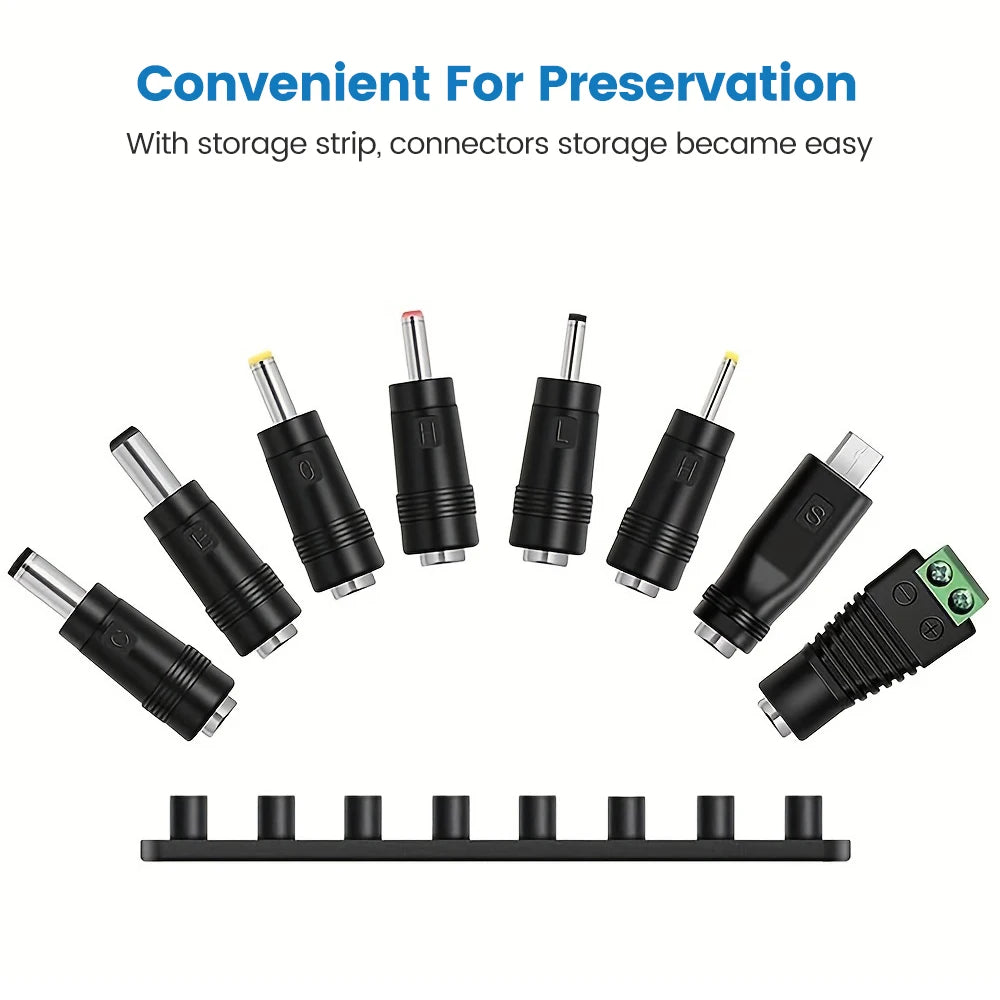 EU/US 30W Power Adapter 3V 4.5V 5V 6V 7.5V 9V 12V Adjustable Voltage Adapters Universal Charger Switch Power Supply Converter Oasis Select
