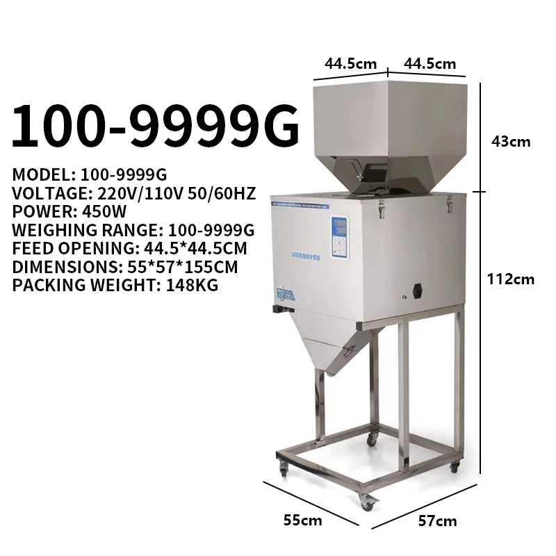 Automatic Weighing & Packaging Machine 100–15000G | CE Certified