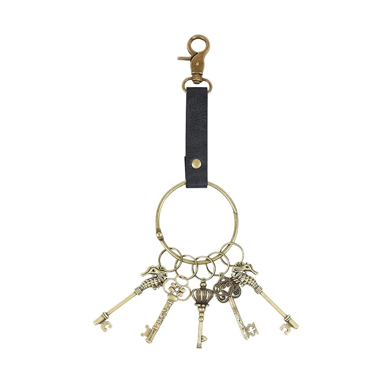 Medieval Belts Renaissance Clothing Accessories Circular Rings Retro Metal Keychains Cosplay Belts Accessories Oasis Select A3