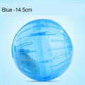 Grounder Rat Small Pet Rodent Mice Jogging Ball Toy Hamster Gerbil Rat Exercise Balls Play Toy 14 CM Plastic Outdoor Sport Ball Oasis Select Blue-14.5CM