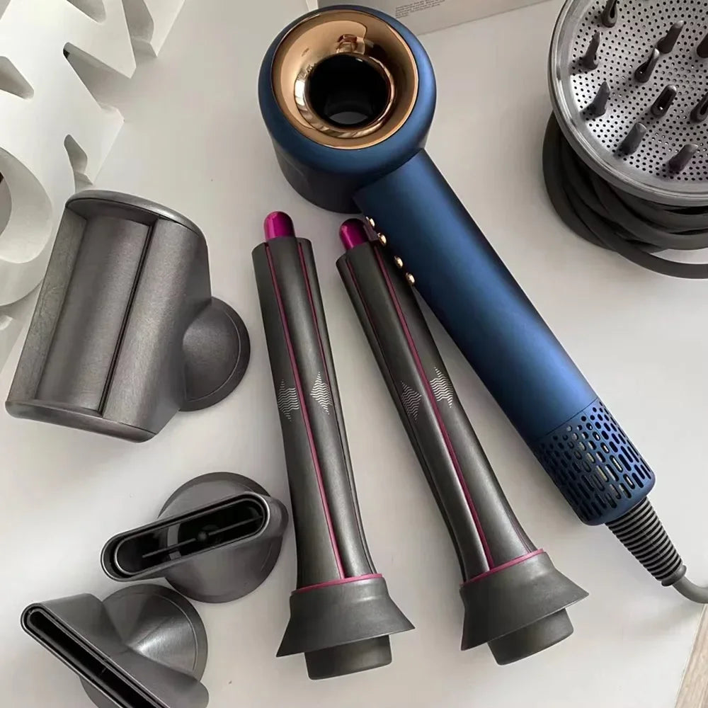 URGGU 1600W Bladeless Ionic Hair Dryer | 3 Heat Modes & Wall Mount