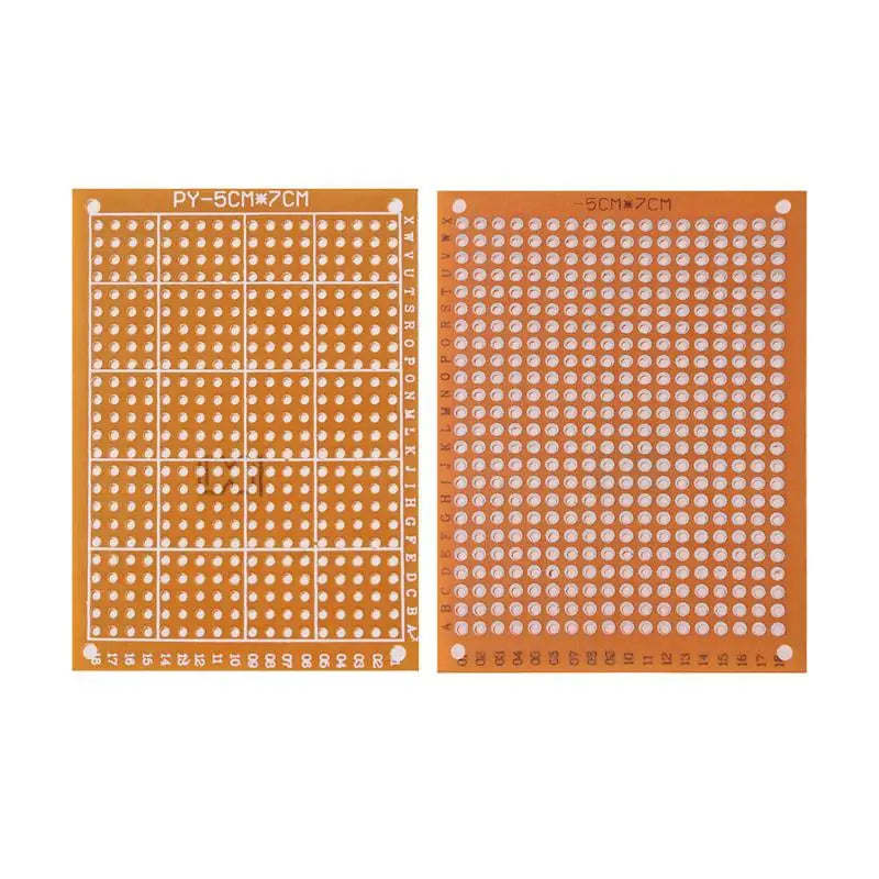 10PCS Insulated Material PCB Prototype Kit 432-Hole Perfboard Circuit Test Protoboard for DIY Electronic Gadgets Oasis Select