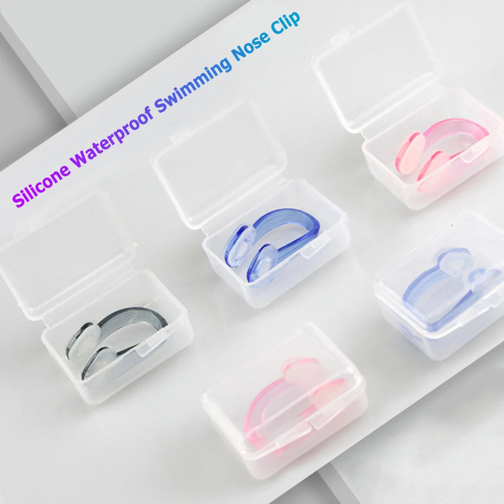Unisex Swimming Nose Clip Environmental Soft Silicone Nose Clip Swim Nose Clip Nose Plug Nose Protector For Kids Adults Beginner Oasis Select