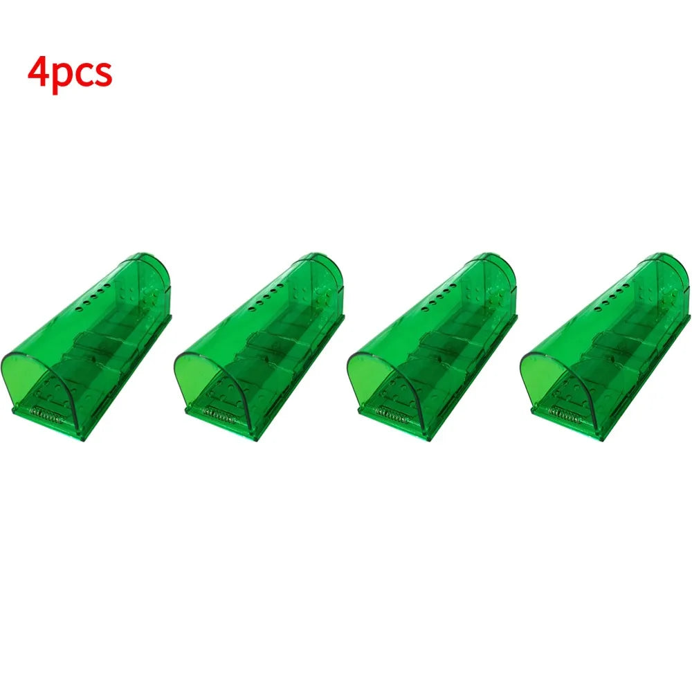 Reusable Mouse Trap – Pet & Child Safe, Non-Toxic Pest Control Reusable Mouse Trap Oasis Select 4pcs