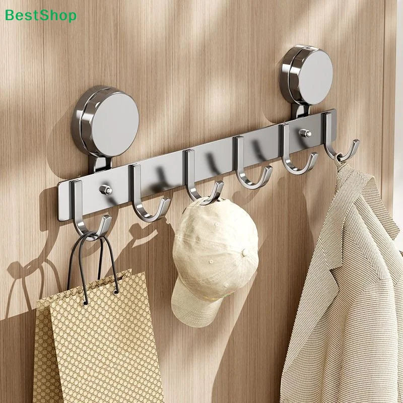 No-Drill Vacuum Suction Cup Coat Hook – Removable & Reusable