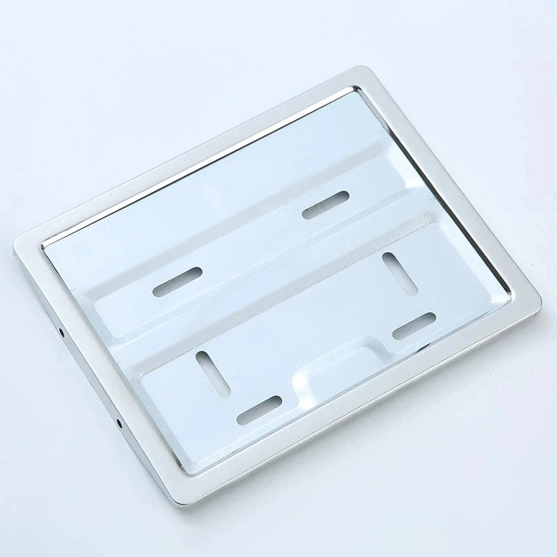 1PC Motorcycle License Plate Frame Standard Thailand Design Stainless Steel Number Plate Holder Resistant to Discoloration Oasis Select