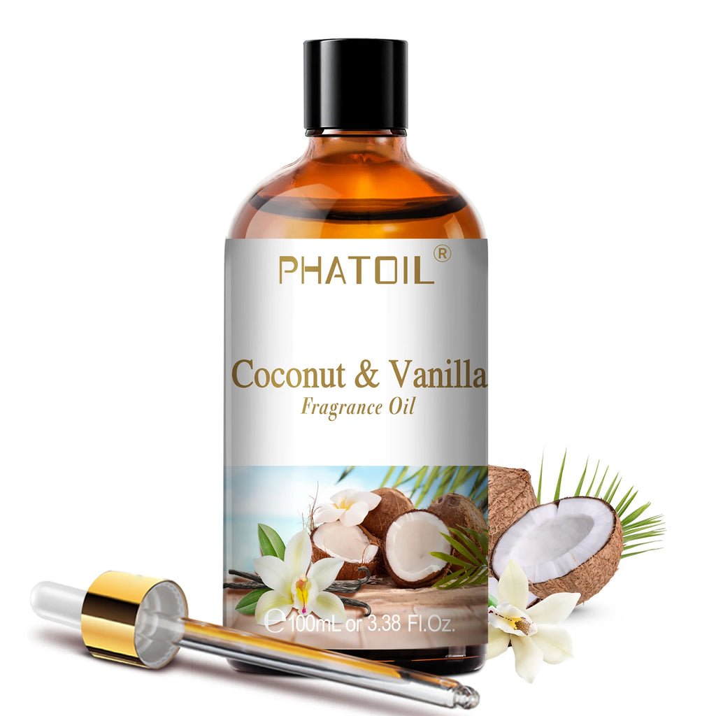 PHATOIL 100ml Fragrance Oil with Glass Dropper | Aroma Oils