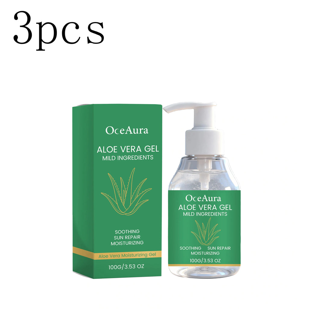 Aloe Vera Moisturizing Gel – Hydrating Body & Face Cream 100g Aloe Vera Gel Oasis Select 3boxed