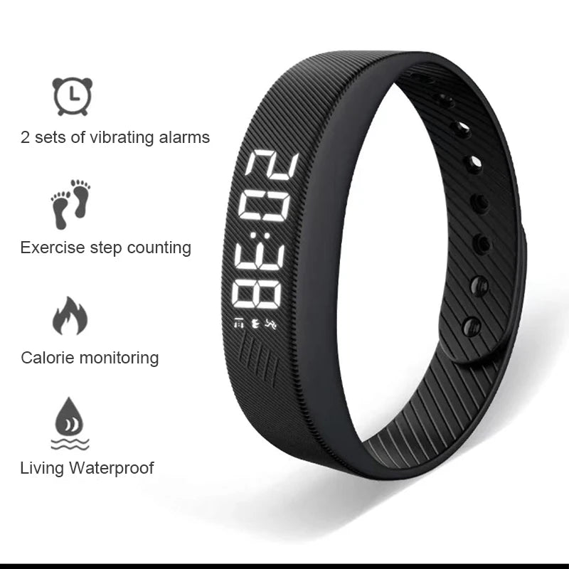 UYJY Smart Fitness Bracelet – Step Counter, Sleep & Alarm