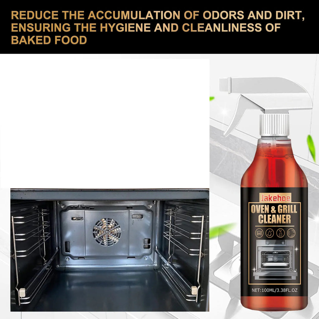Stove Oven Foam Cleaner Quick Cleaning Inner Wall Dirt Grill Oil Stains Food Residues Unpleasant Odour Grease Stove Oven Cleaner Oasis Select