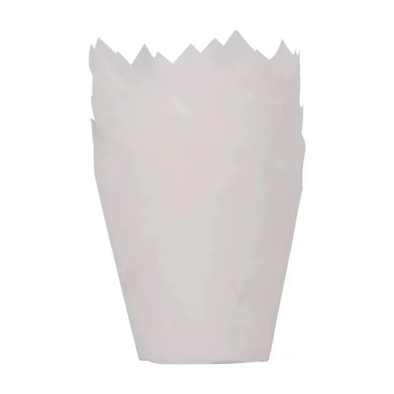Cupcake Liners Muffin Liners Holders for Baking Cups Cupcake Wrappers in Standard Size Classic Parchment Paper Cupcake Liners Oasis Select White 50PCS-1 SET