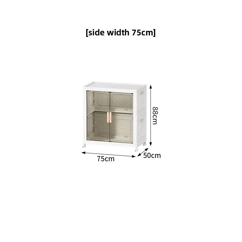 Multi-functional Wardrobe Baby Clothes Storage Box Household