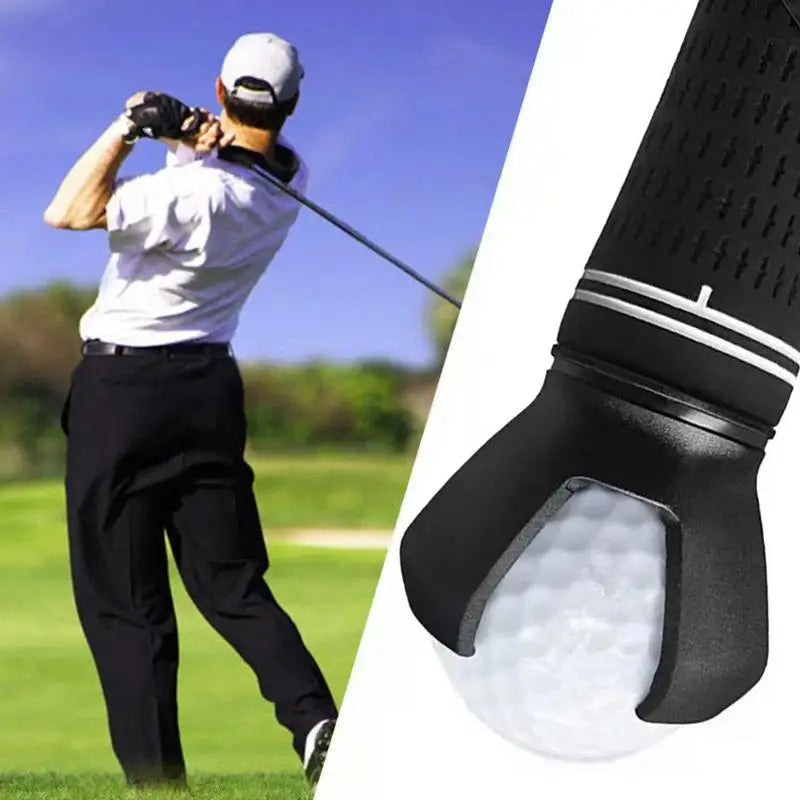 Golf Ball Pick Up Tool Screw-On Putter Claw Grabber Retriever Durable Back Knee Saver Portable Golfer Training Aid Oasis Select
