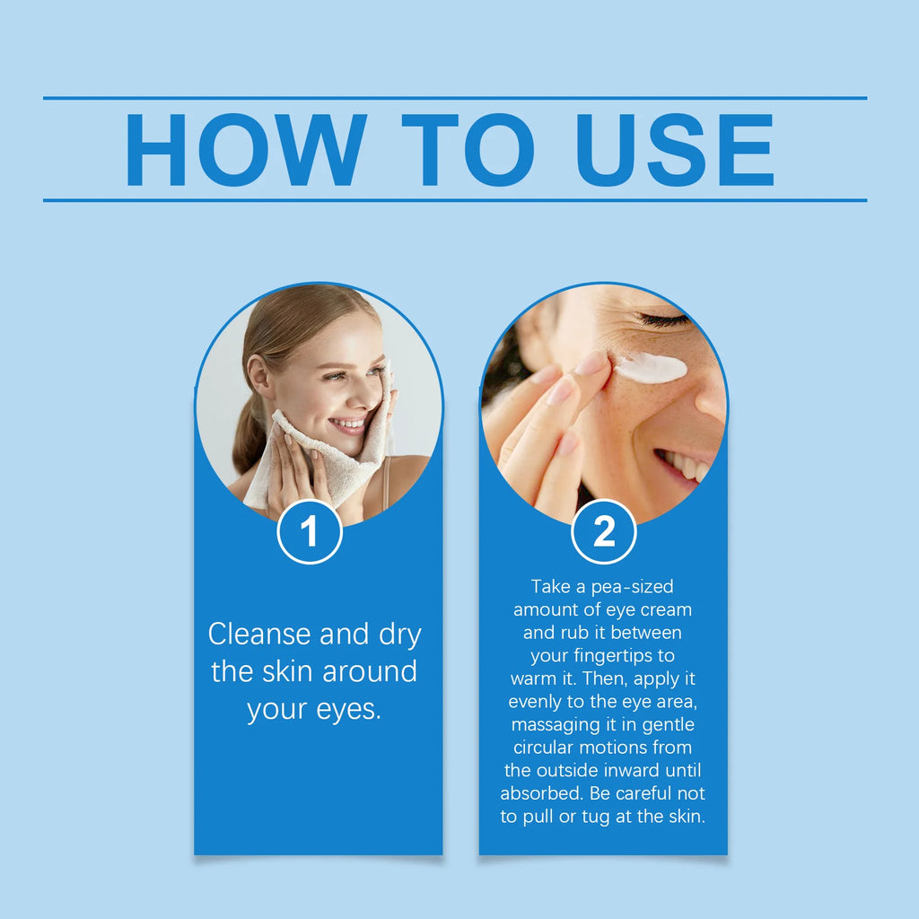 Tightening Eye Cream Improve Fine Lines Remove Dark Circles Relieve Eye Bags Reduce Swelling Brighten Skin Moisturize Eye Lotion Oasis Select