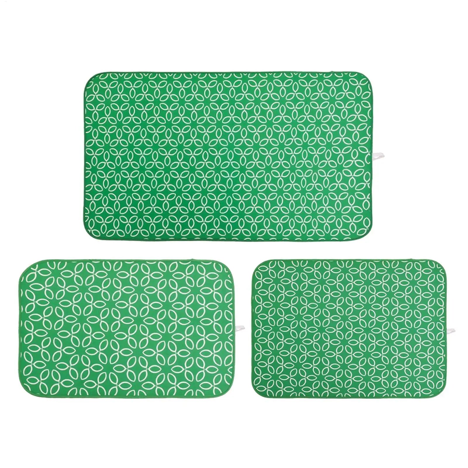 Portable Ironing Mat Heat Resistant Thickened Waterproof Non-slip Hanging Laying Soft Ironing Mat Protection Heat Insulation Oasis Select