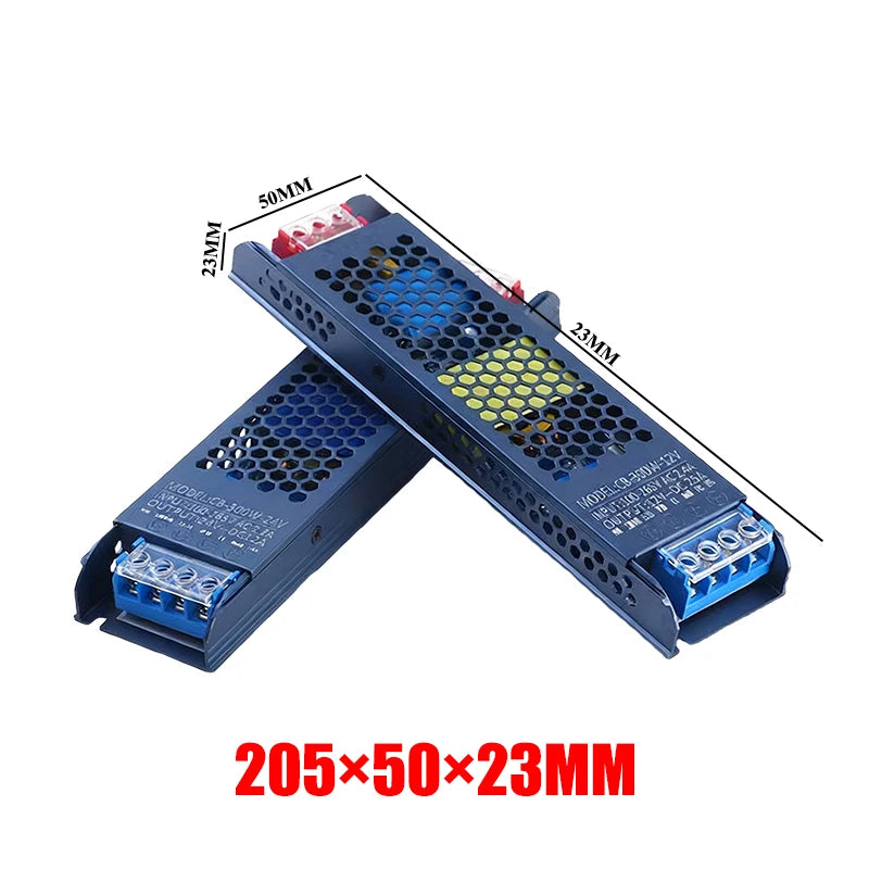DC Power Supply 12V 24V AC 220V TO DC 12V 24V 60W 100W 150W 200W 300W 400W Power Supplies Transformer LED Driver LED Strip Light Oasis Select 300W 12V