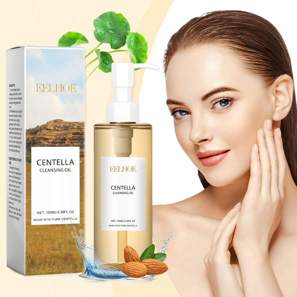 EELHOE Centella Cleansing Oil – Makeup Remover, Pore Care 100ml Facial Cleansing Oil Oasis Select