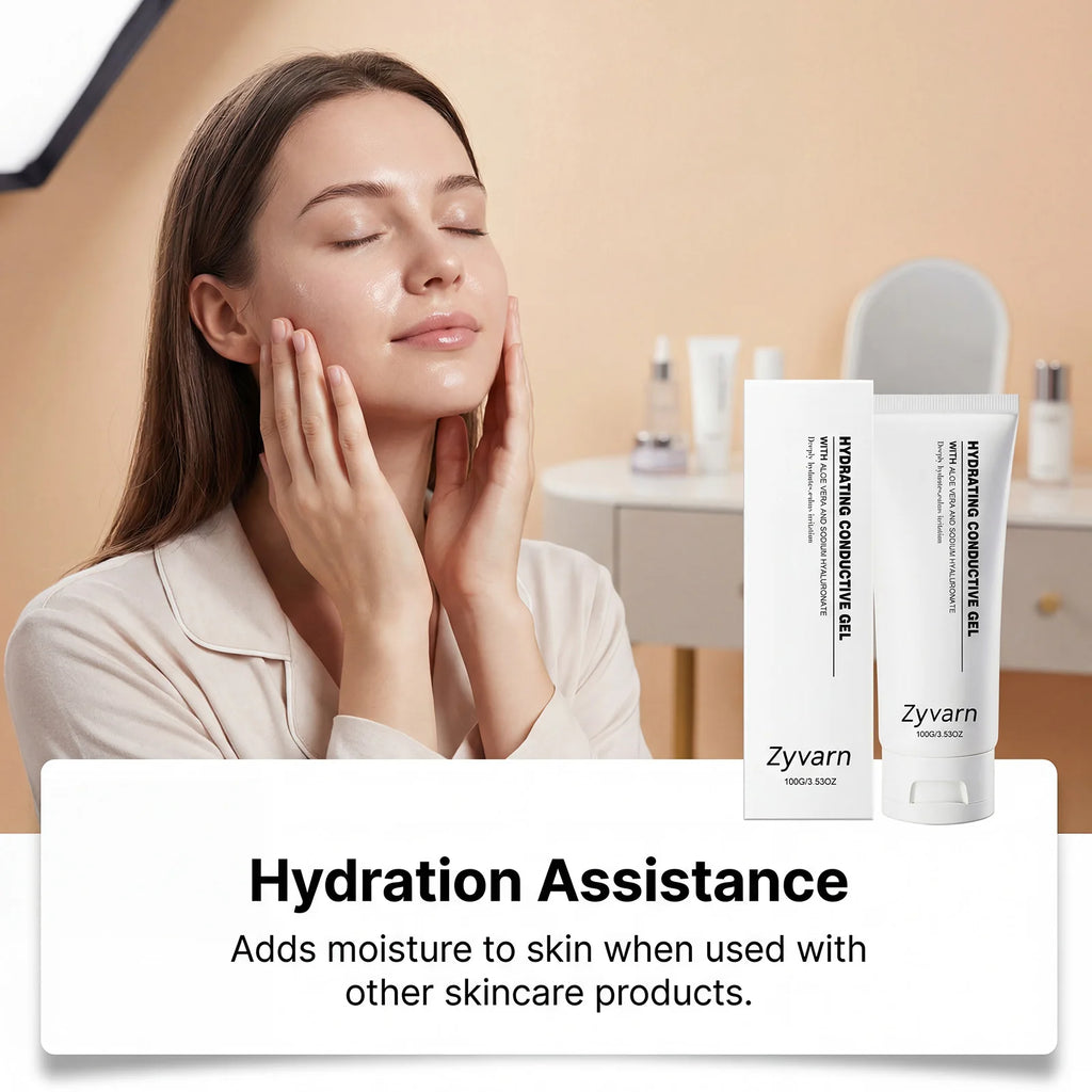 Aloe Vera Hydrating Gel for Beauty Devices Moisturizing Softening Skin Reduce Redness Hydrating Calming Skin Reduces Irritation Oasis Select