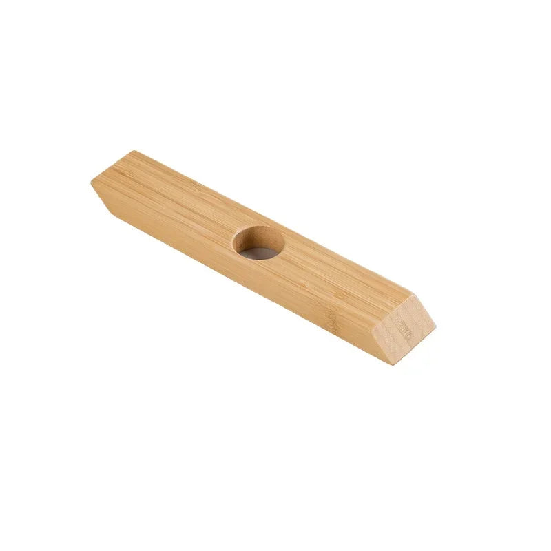 Wooden Balanced Wine Bottle Rack Home Creative Hanging Bamboo Wine Bottle Rack Club Display Rack Decoration Oasis Select straight China Mainland