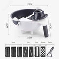 9 in 1 Vegetable Cutter Multi-Functional Potatoes Manually Cut Shred Slicer Grater Kitchenware Acceesories Tools Oasis Select 9pcs-white