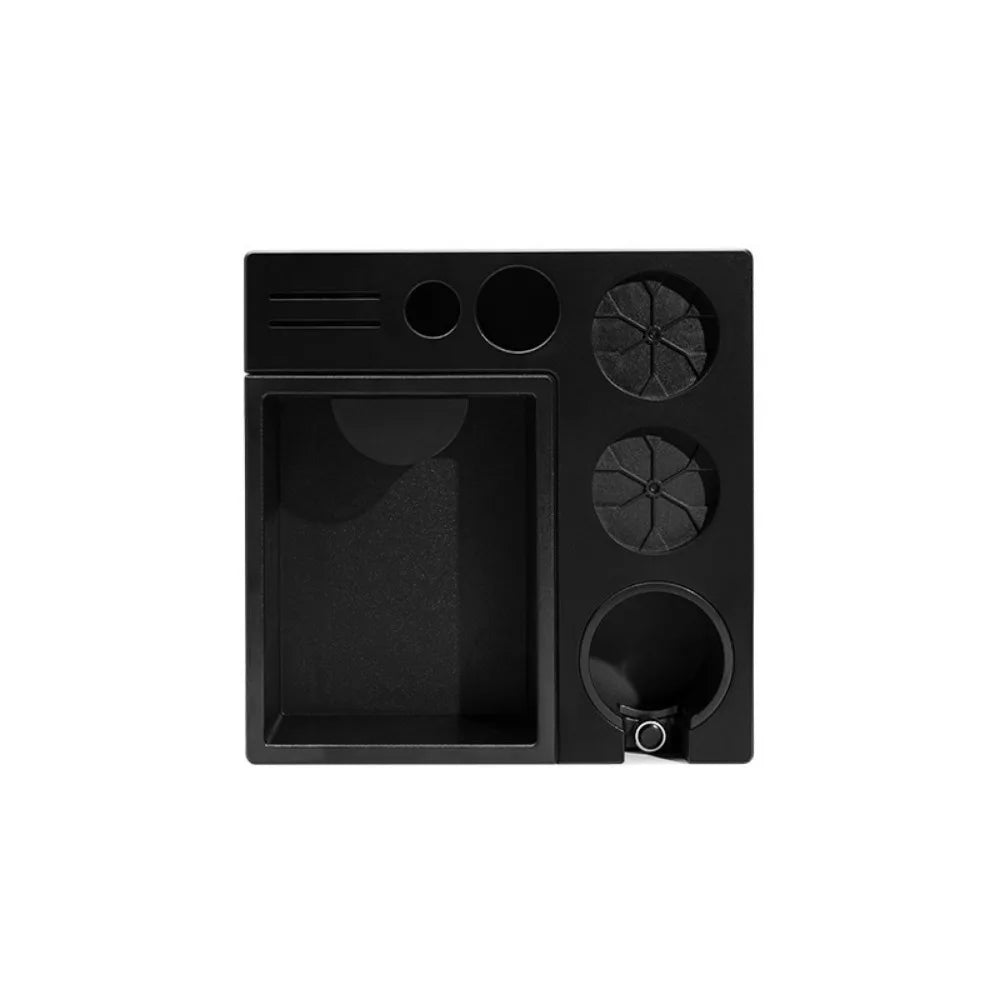 Espresso Tamping Station with Knock Box & Organizer