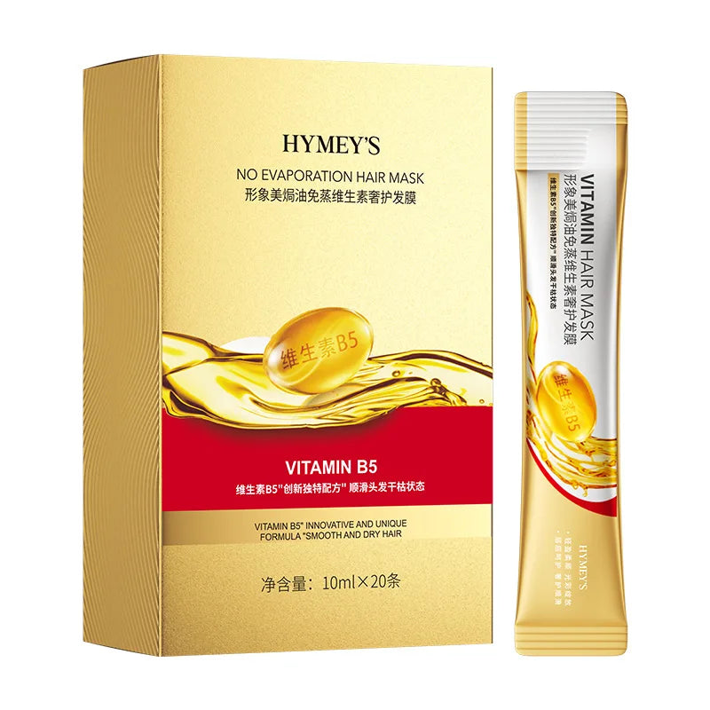 Vitamin B5 No-Steam Hair Mask 10ml – Salon Moisture & Smooth Hair Conditioning Mask Oasis Select