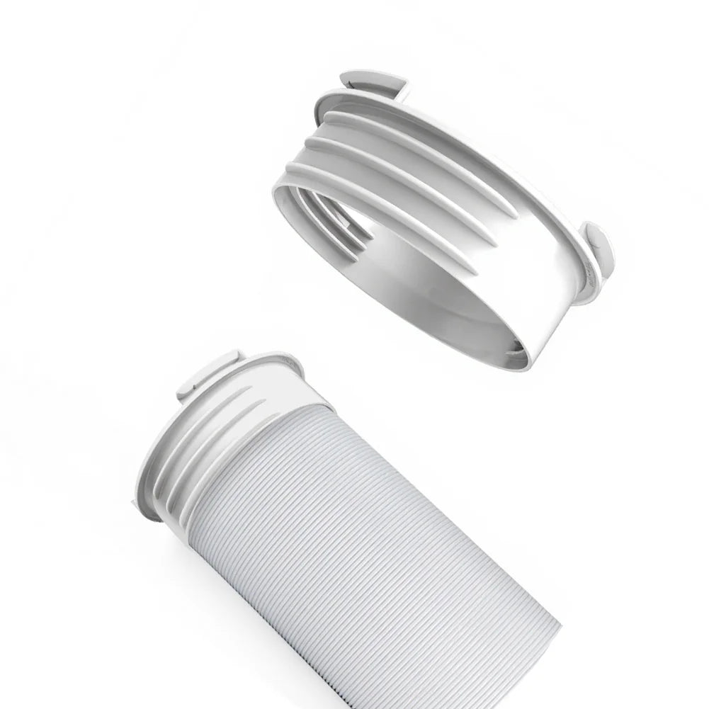 PVC A/C Exhaust Hose Connector – 130mm & 150mm Compatible
