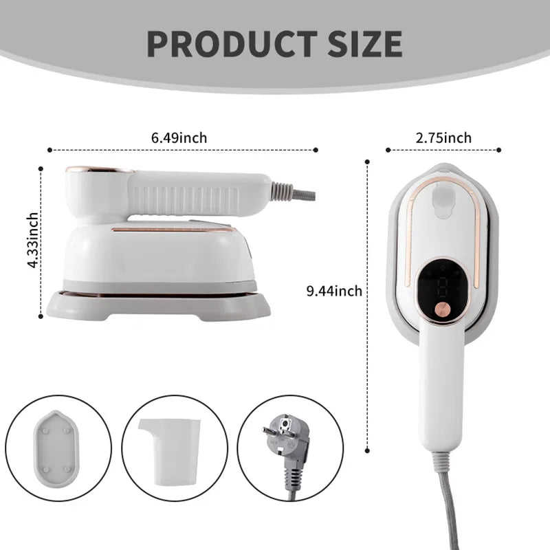 URGGU Portable Handheld Steam Iron & Garment Steamer
