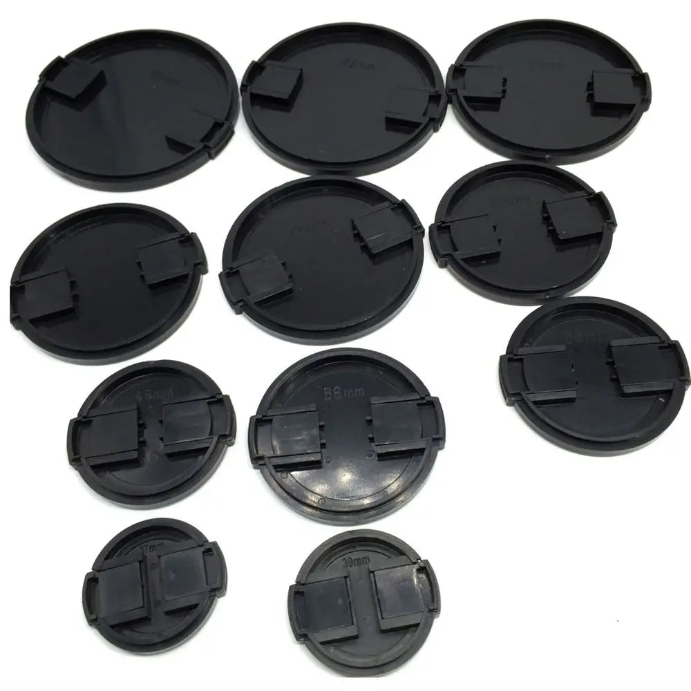 37mm 40.5mm 49mm 52mm 58mm 67mm 52mm 72mm 55mm 62mm Camera Lens Cap Holder Lens Cover For Canon Nikon Olypums Lumix Oasis Select