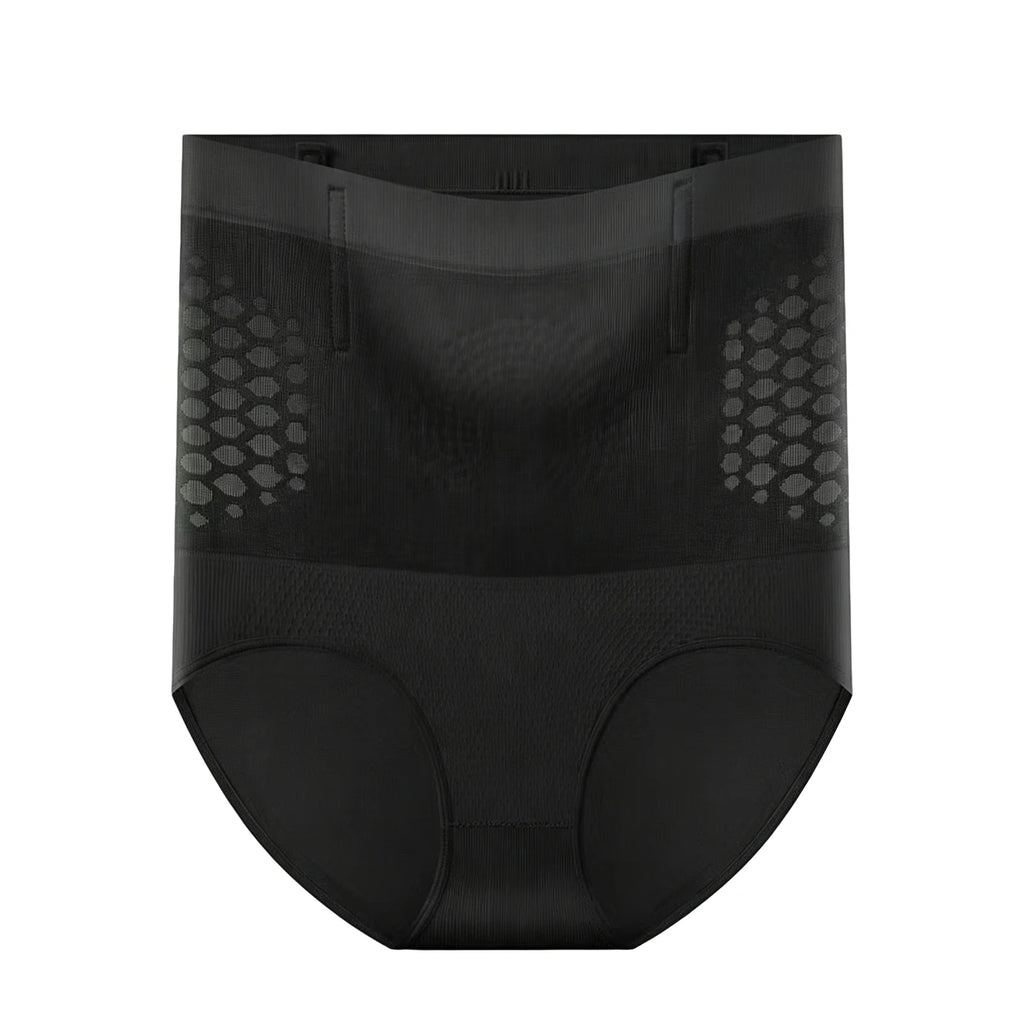 Warm Abdominal High Waist Body Shaping Briefs Body Shaper Slimming Seamless Tummy Control Butt Lifter Shapewear Pants 3colors Oasis Select Black 3XL